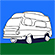 Aire de camping car au château